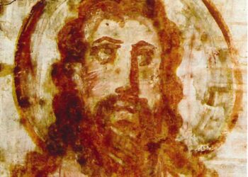 Comodilla Catacomb Iesus 4th century
