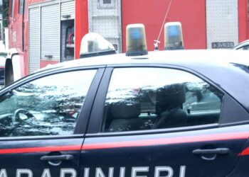 carabinieri e vigili del fuoco