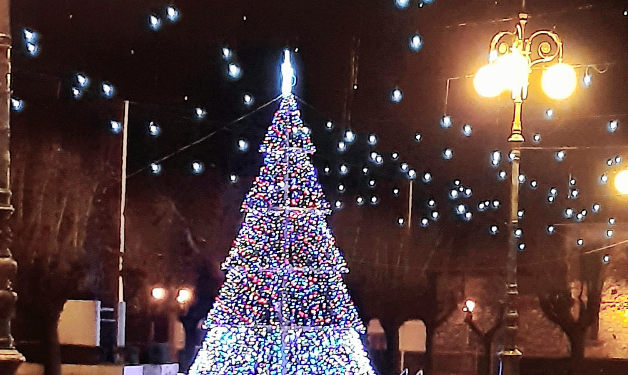 Natale piazza Umberto I Luco dei Marsi