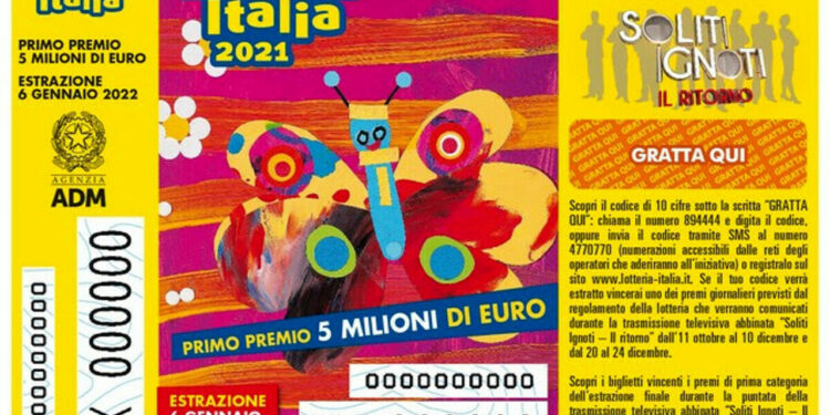 lotteria italia 2021 2022