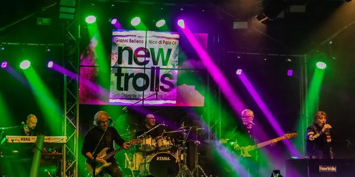 I New Trolls in concerto al Teatro dei Marsi di Avezzano 1 Foto gruppo