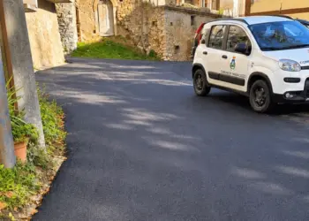 Poggetello, completati i lavori di messa in sicurezza e ripristino di via dei Castagni 2 Poggetello, completati i lavori di messa in sicurezza e ripristino di via dei Castagni