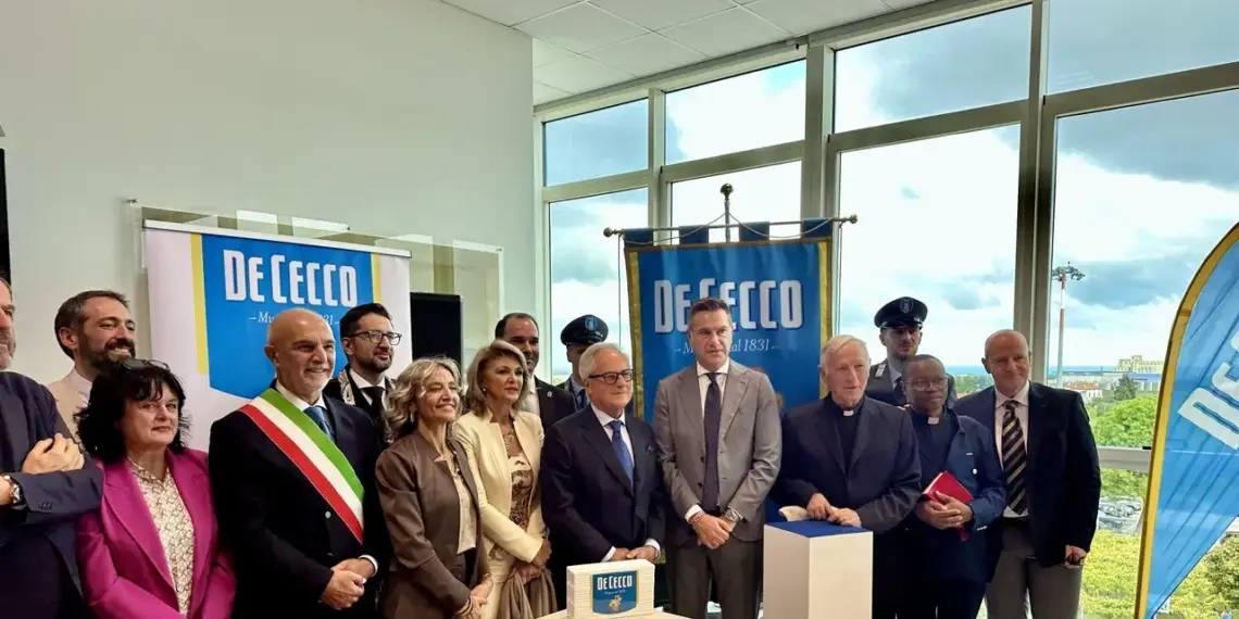 Nuovo stabilimento per De Cecco, a Ortona la posa della prima pietra - Notizie 1 d0f4cc86eefa84d1c4a53f1421229d81