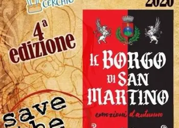 Cerchio, il 13 e 14 novembre torna Borgo San Martino 3 Cerchio, il 13 e 14 novembre torna Borgo San Martino